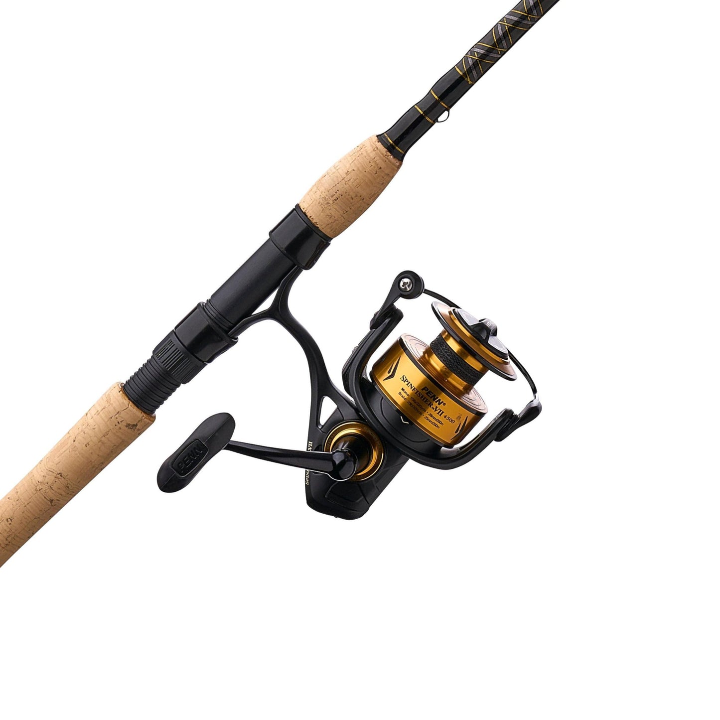 PENN Spinfisher VII Spinning Reel and Fishing Rod Combo