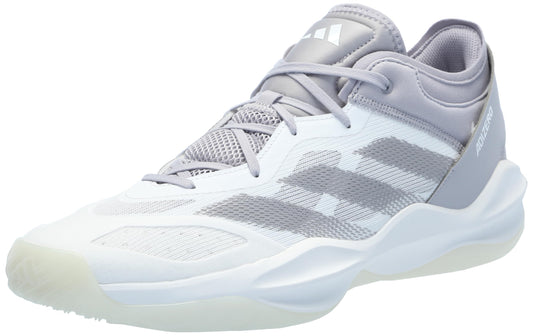 adidas Unisex Adizero Select 2.0 Basketball Sneaker, White/Glory Grey/White, 11 US Men