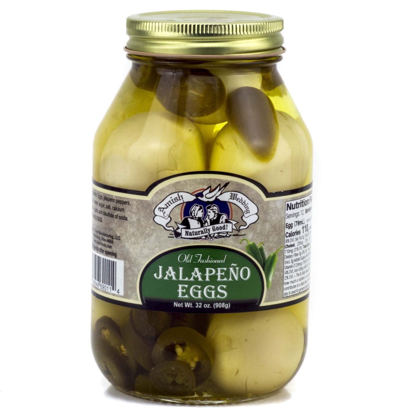 Amish Wedding Pickled Eggs 32oz (Pack of 2)
