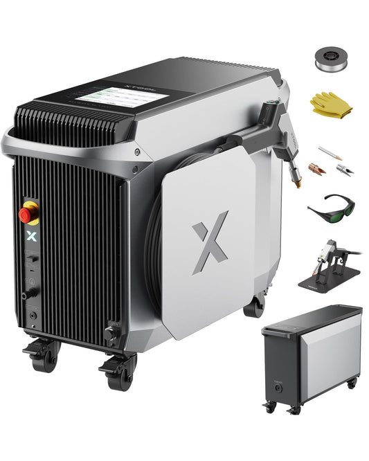 xTool MetalFab 1200w 3-in-1 Laser Welding Machine, Welding Cutting Cleaning Laser Welder, 8x Faster than TIG, Auto Wire Feeding with 108+ Presets, Welds Metal Stainless Steel, Aluminum Lazer Cutter