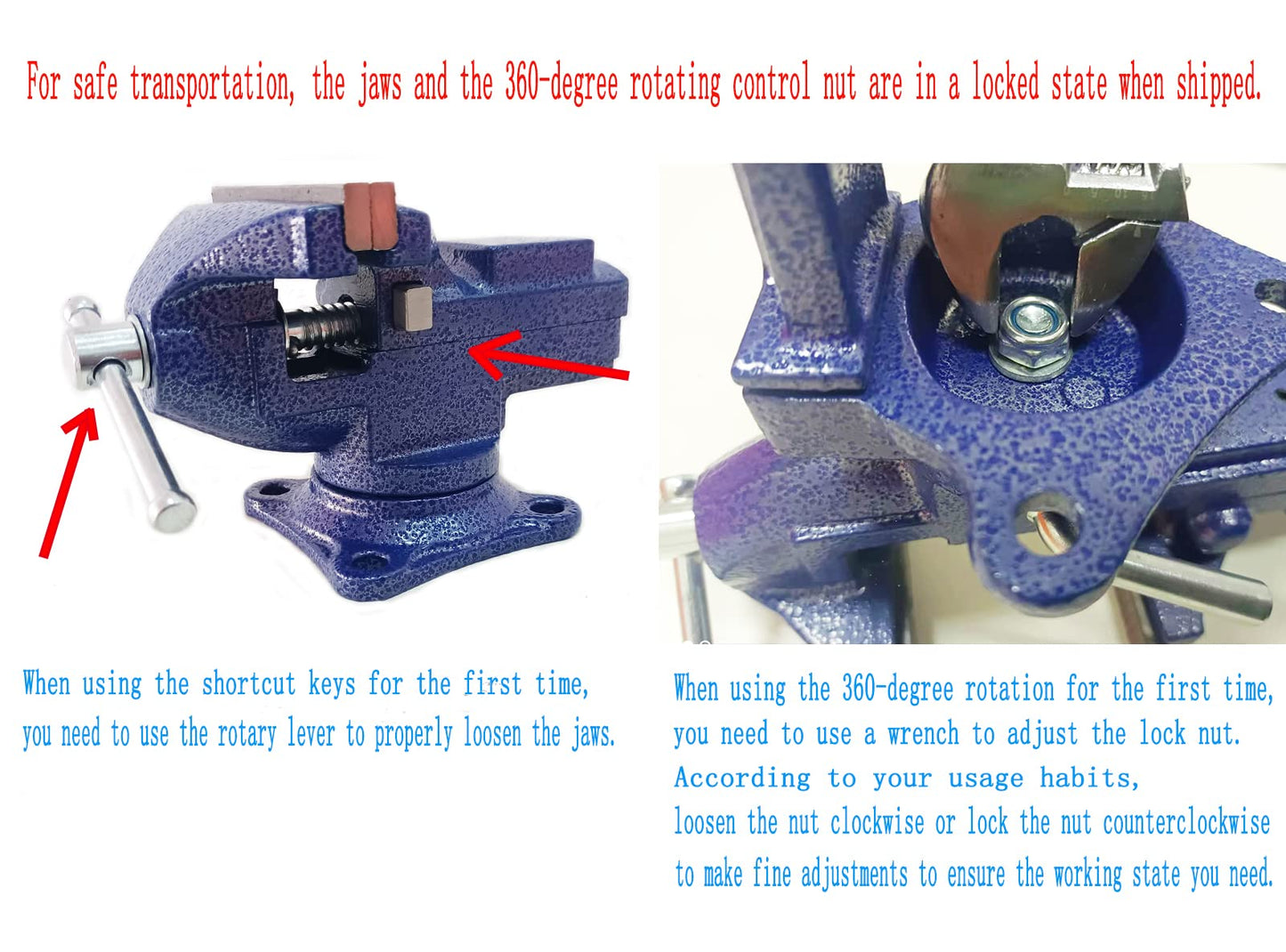 MYTEC Home Vise Clamp-On Vise，2.5"
