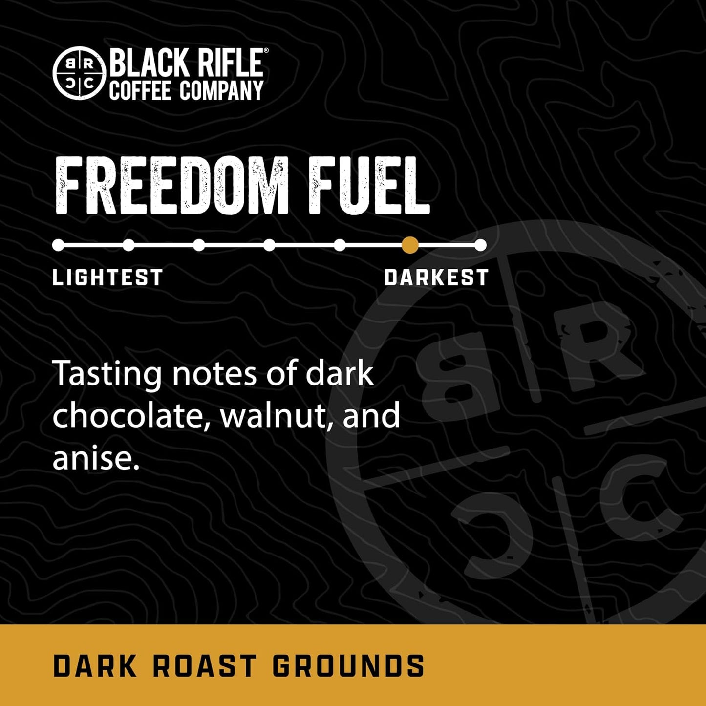 Black Rifle Coffee Company Tactisquatch Dark Roast Ground Coffee, 40 OZ Bag