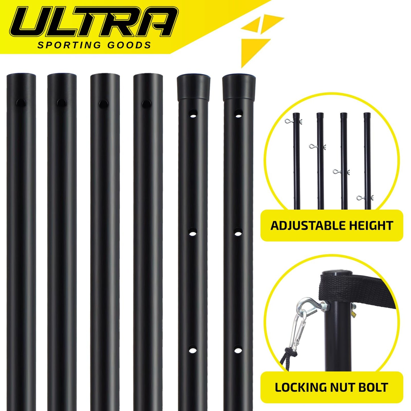 Volleyball Net Outdoor - Includes 32x3 Feet Regulation Size Net - Volleyball Net for Backyard, Beach, or Pool