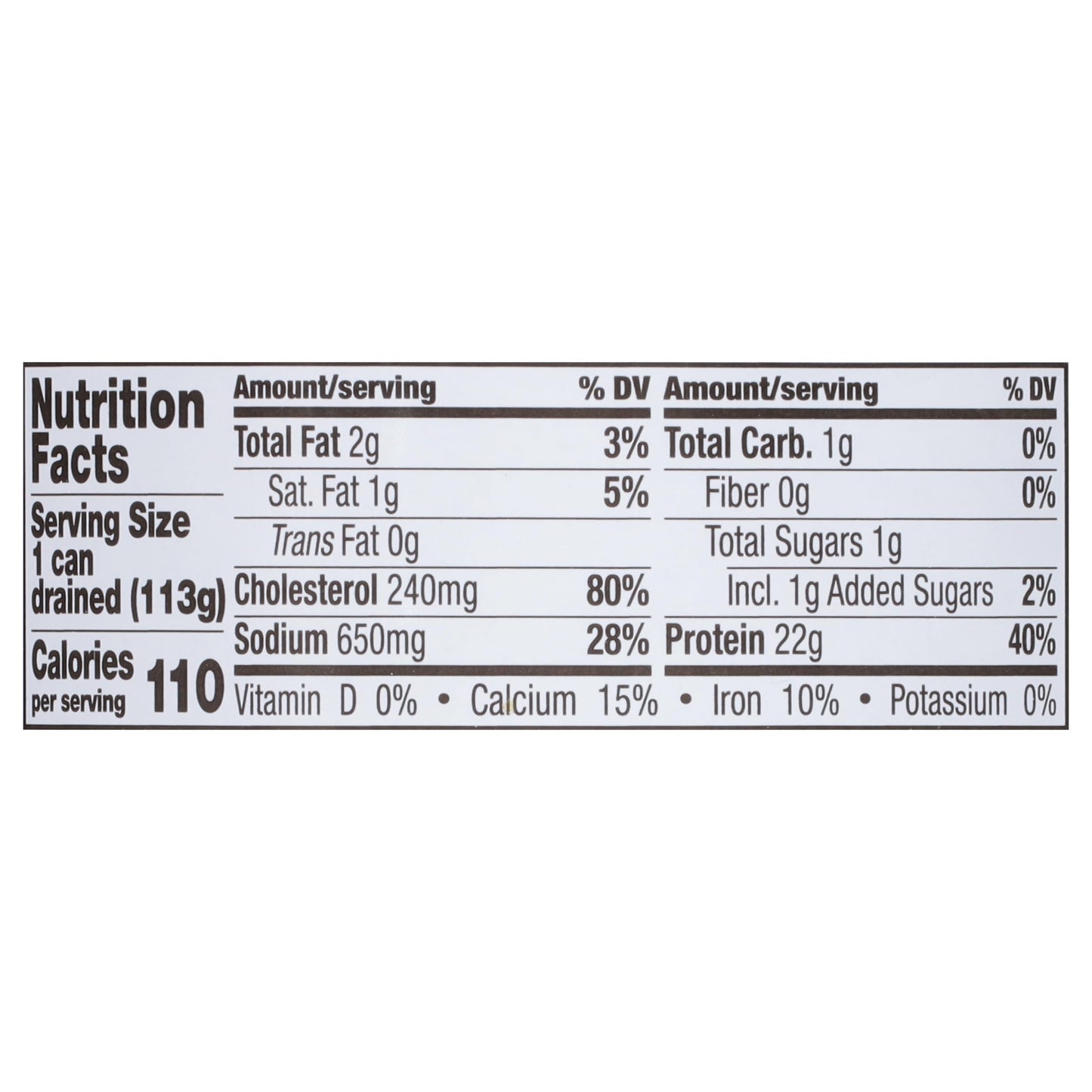 Bumble Bee Tiny Canned Shrimp, 6 oz Can - Shrimp in Water, Cooked, Peeled, Deveined - 22g Protein per Serving - Gluten Free