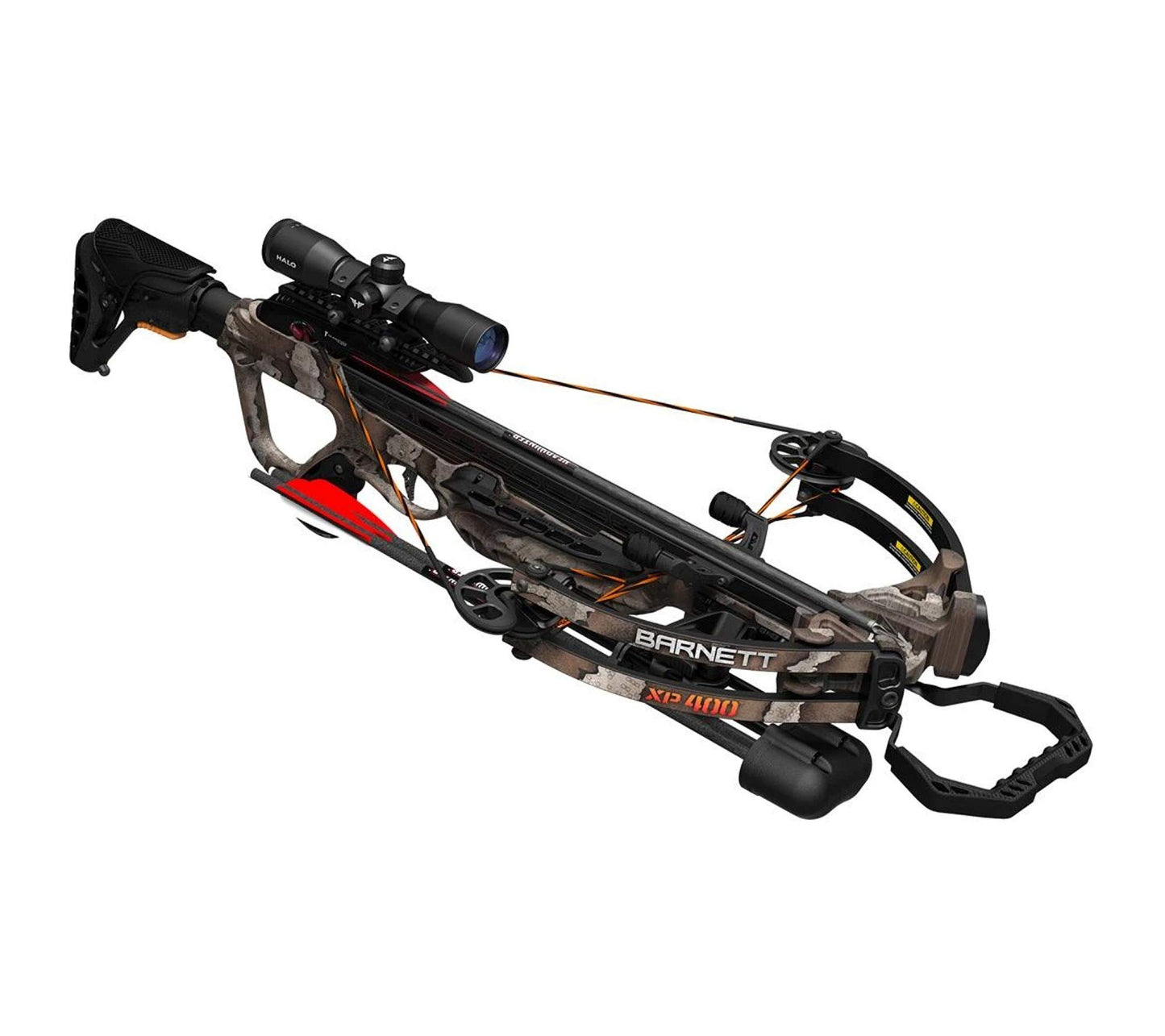 Barnett Explorer XP400 Crossbow Package, with 2 Carbon Arrows, Lightweight Quiver