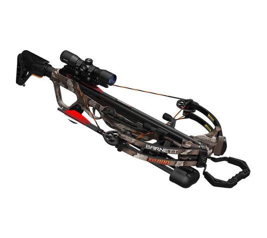 Barnett Explorer XP400 Crossbow Package, with 2 Carbon Arrows, Lightweight Quiver
