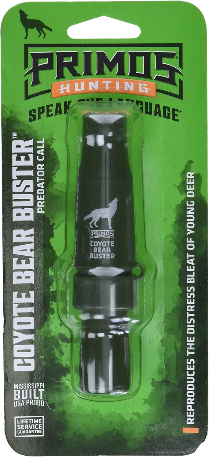 Primos Hunting Bear Buster, Versatile Coyote Call for Hunting Enthusiasts