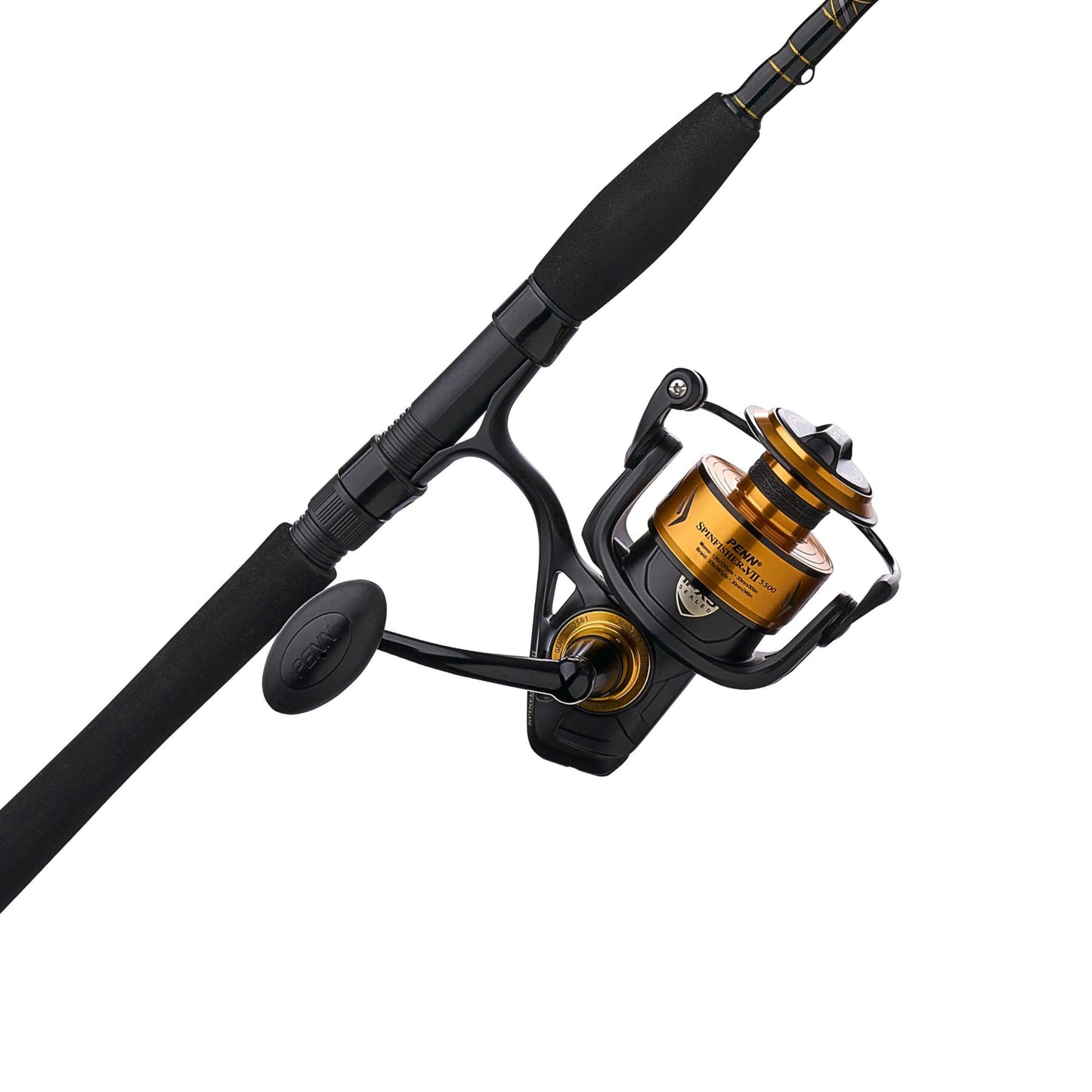 PENN Spinfisher VII Spinning Reel and Fishing Rod Combo