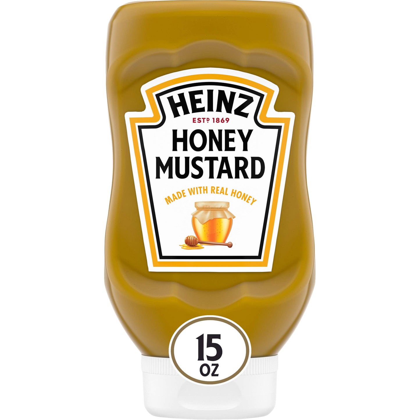 Heinz Yellow Mustard, 20 oz Bottle