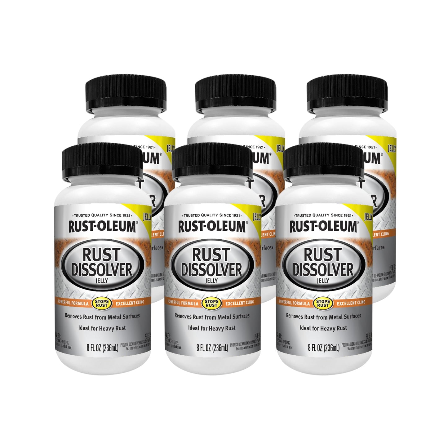 Rust-Oleum Rust Dissolver Trigger Spray Gel | Heavy-Duty Corrosion Remover for Metal Tools, Cars, Bikes, Grills, Bolts, Firearms & More | 32 oz