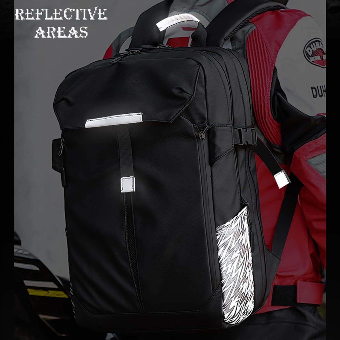 Powersports Saddle Bags - Waterproof Motorcycle Luggage, Helmet & Pillion Seat Side Bags