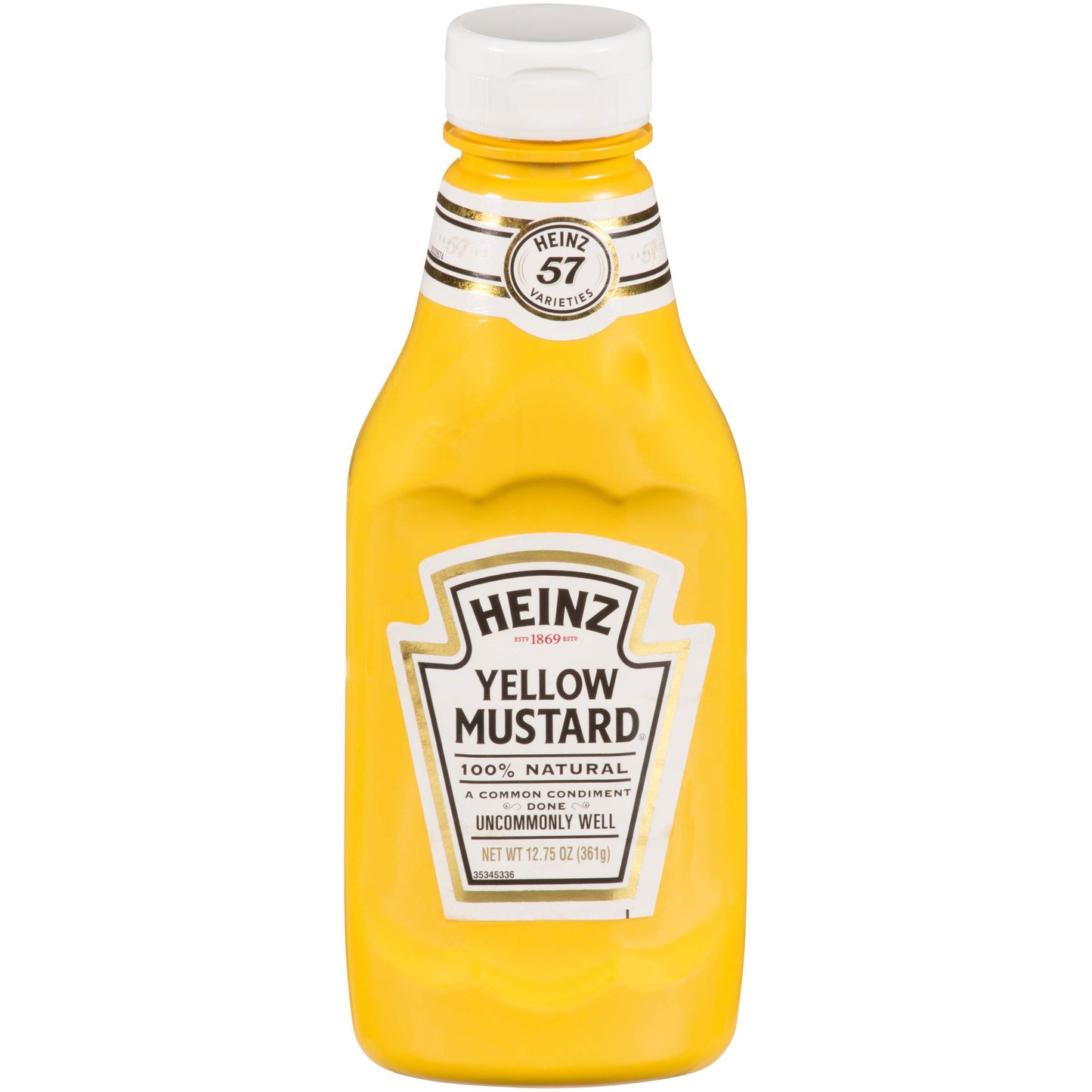 Heinz Yellow Mustard, 20 oz Bottle