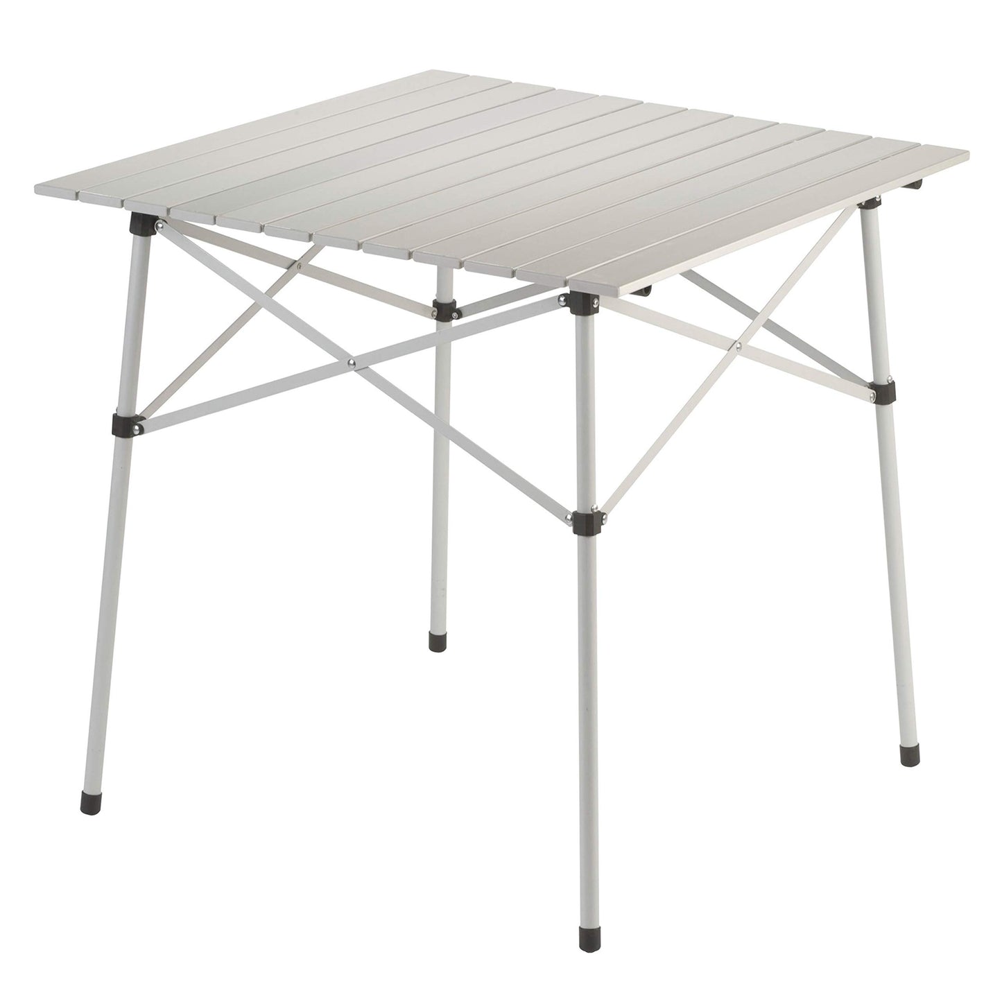 Coleman Outdoor Folding Table, Sturdy Aluminum Camping Table with Snap-Together Design, Seats 4 & Carry Bag Included, Great for Camping, Tailgating, Grilling, Hunting, Outdoor Dining & More
