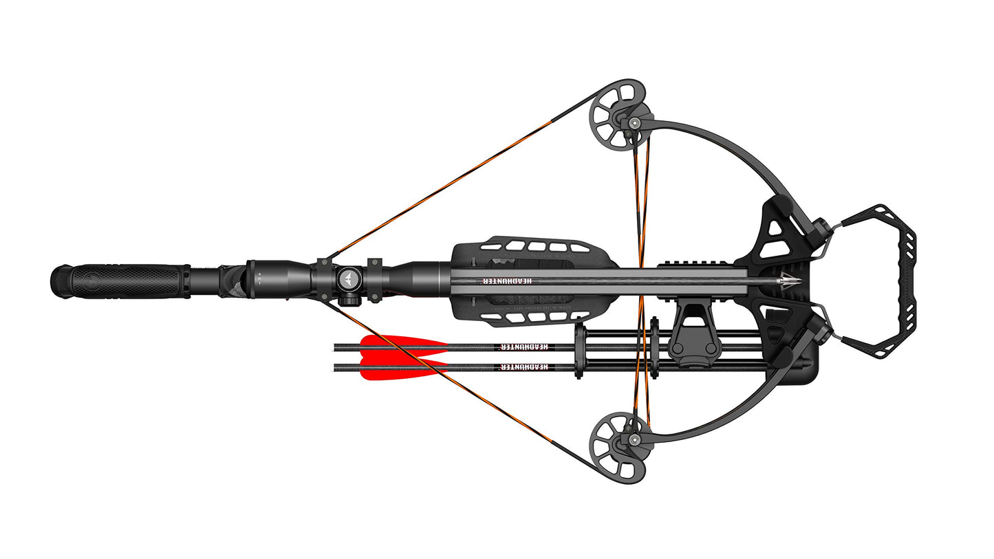 BARNETT CROSSBOWS Explorer XP Crossbow Package with Carbon Arrows, Quiver, Rope Cocking Device
