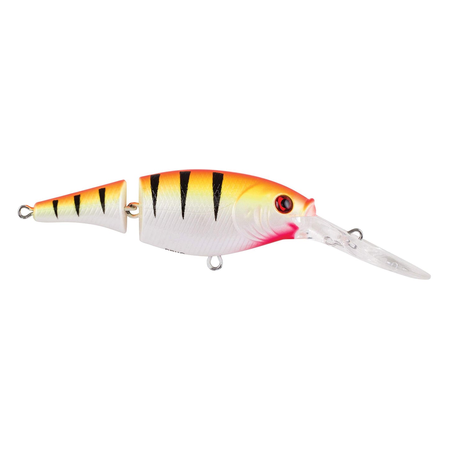Berkley Flicker Shad Jointed Crankbait, 2 Pack, Red Tiger, 1/3 oz, 2 3/4in, 7'-9' Dive Depth