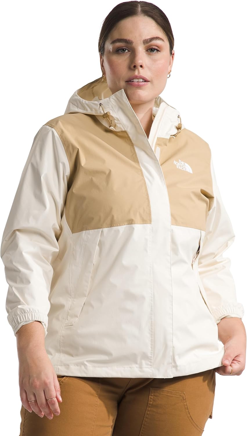 THE NORTH FACE Women's Antora Waterproof Jacket (Standard & Plus Size) | Breathable Rain Coat With Hood & Alpine Zip Pockets