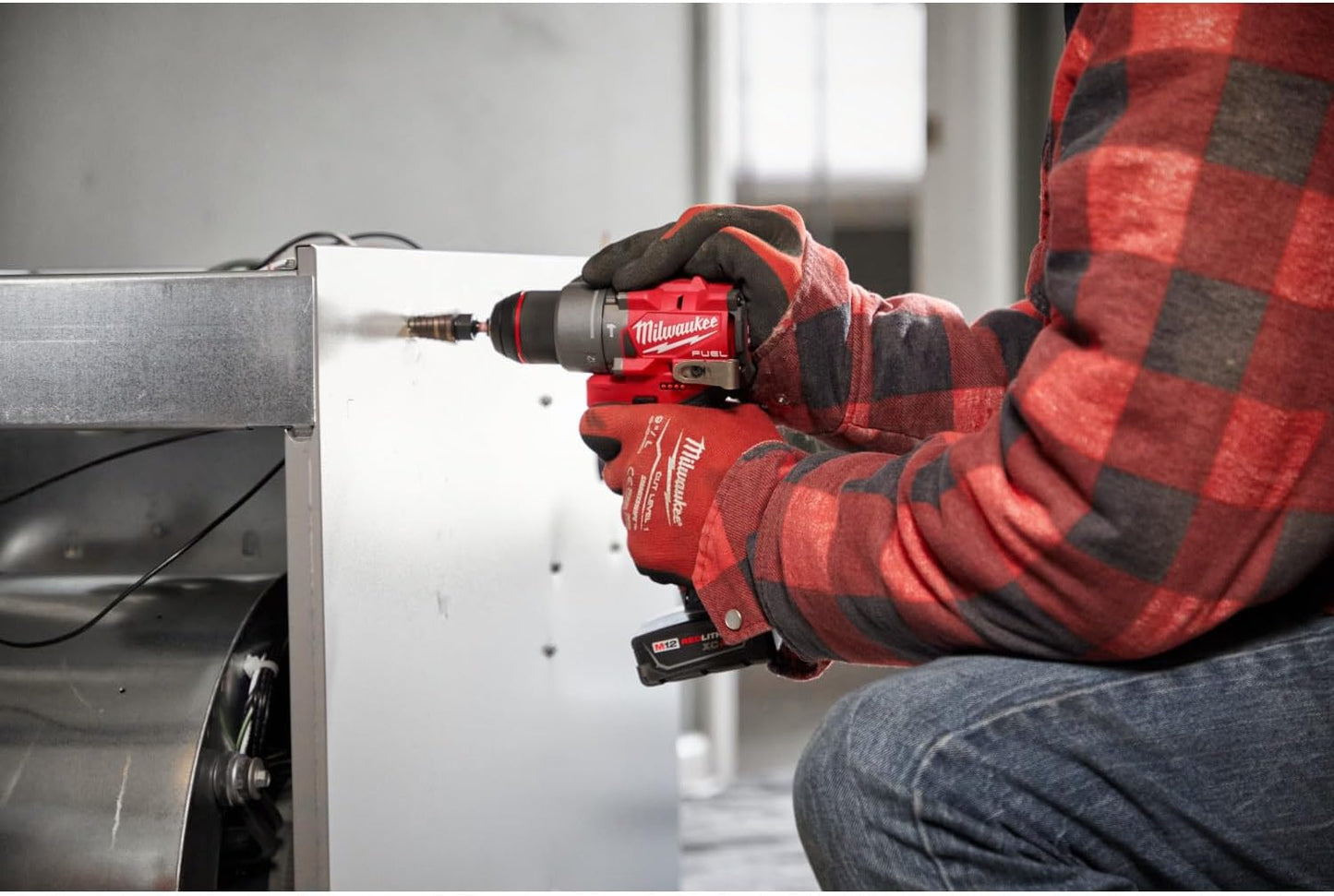 Milwaukee 3404-20 12V Fuel Cordless 1/2" Hammer Drill/Driver (Bare Tool)