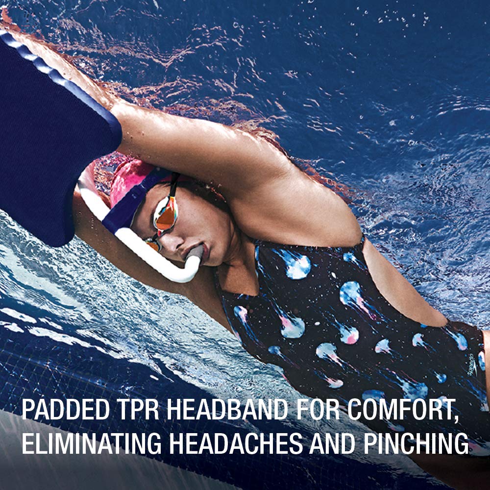 Speedo Unisex-Adult Swim Training Snorkel Bullet Head