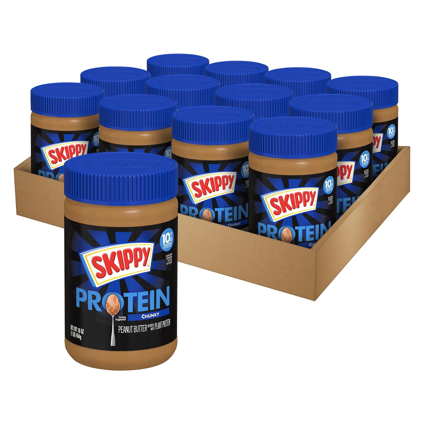 SKIPPY Peanut Butter, Super Chunk, 40 Ounce