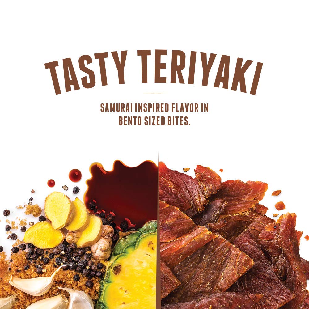 Perky Jerky Turkey Jerky Variety, 2.2 oz (Pack of 5) - Low Sodium - 7-10g Protein per Serving - Low Fat - 100% U.S. Sourced - Non-GMO