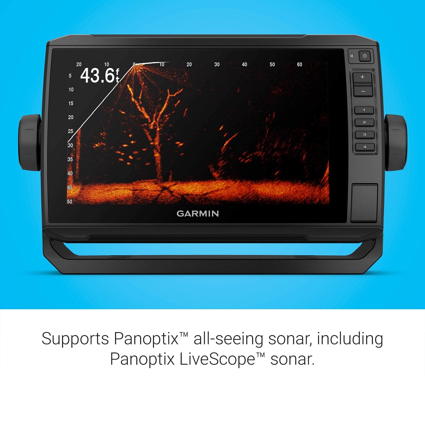 Garmin ECHOMAP UHD 94SV, 9" Keyed-Assist Touchscreen Chartplotter with U.S. BlueChart G3 and GT54UHD-TM Transducer (Renewed)