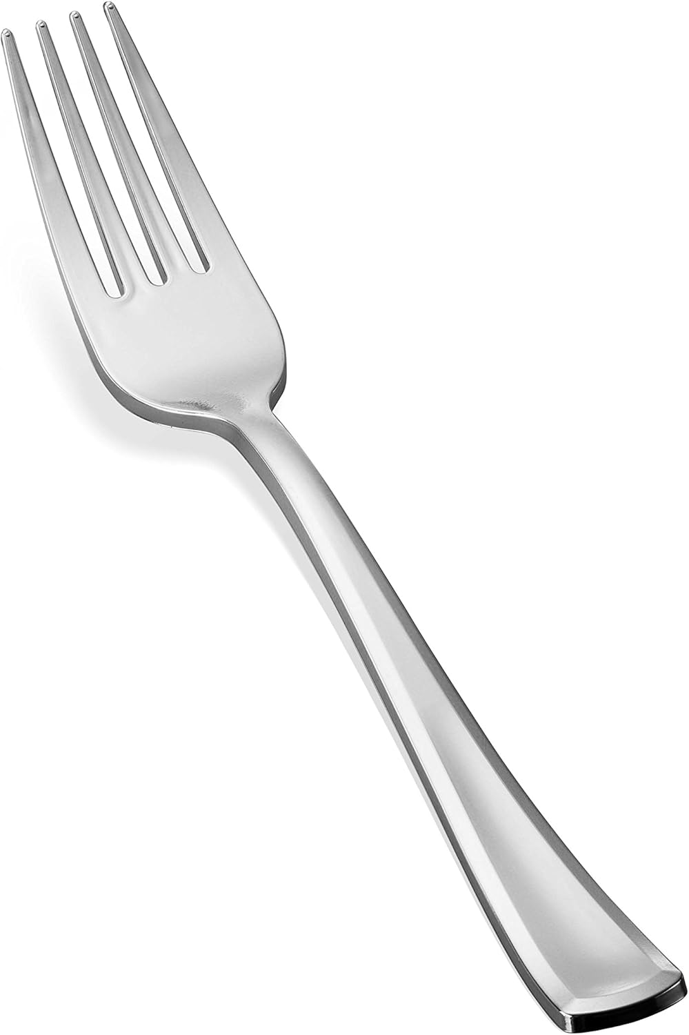 Plastic Silverware Set- Silver Flatware Set- Heavy Duty Cutlery Set - Bulk Combo Value Pack 160 count 40 Knives 80 Forks 40 Spoons Party Supplies - Tepco Settings
