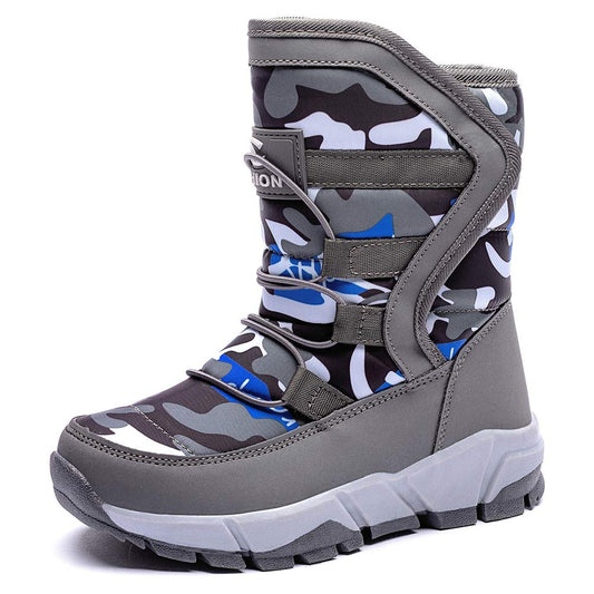 GUBARUN Boys Snow Boots Winter Waterproof Slip Resistant Cold Weather Shoes (Toddler/Little Kid/Big Kid)
