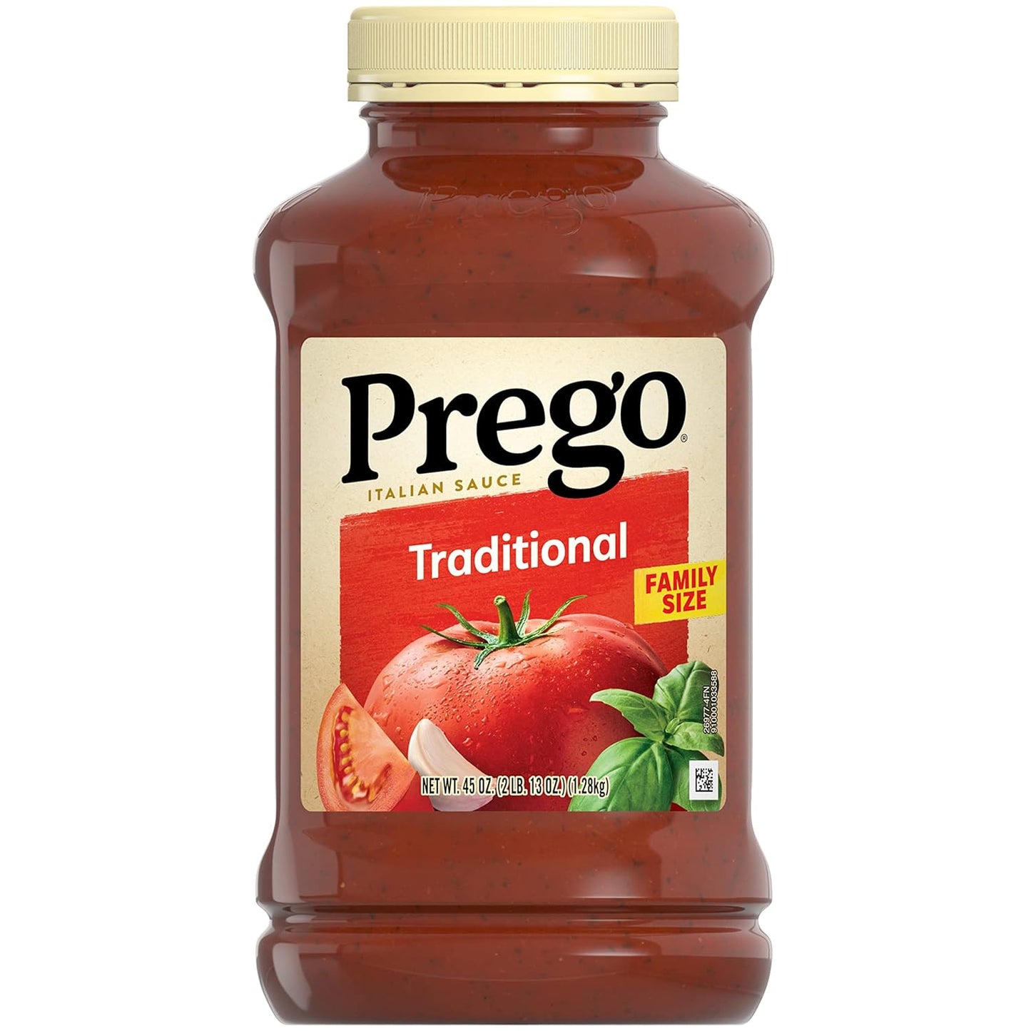 Prego Pasta Sauce, Italian Tomato Sauce with Roasted Garlic & Parmesan Cheese, 24 oz Jar