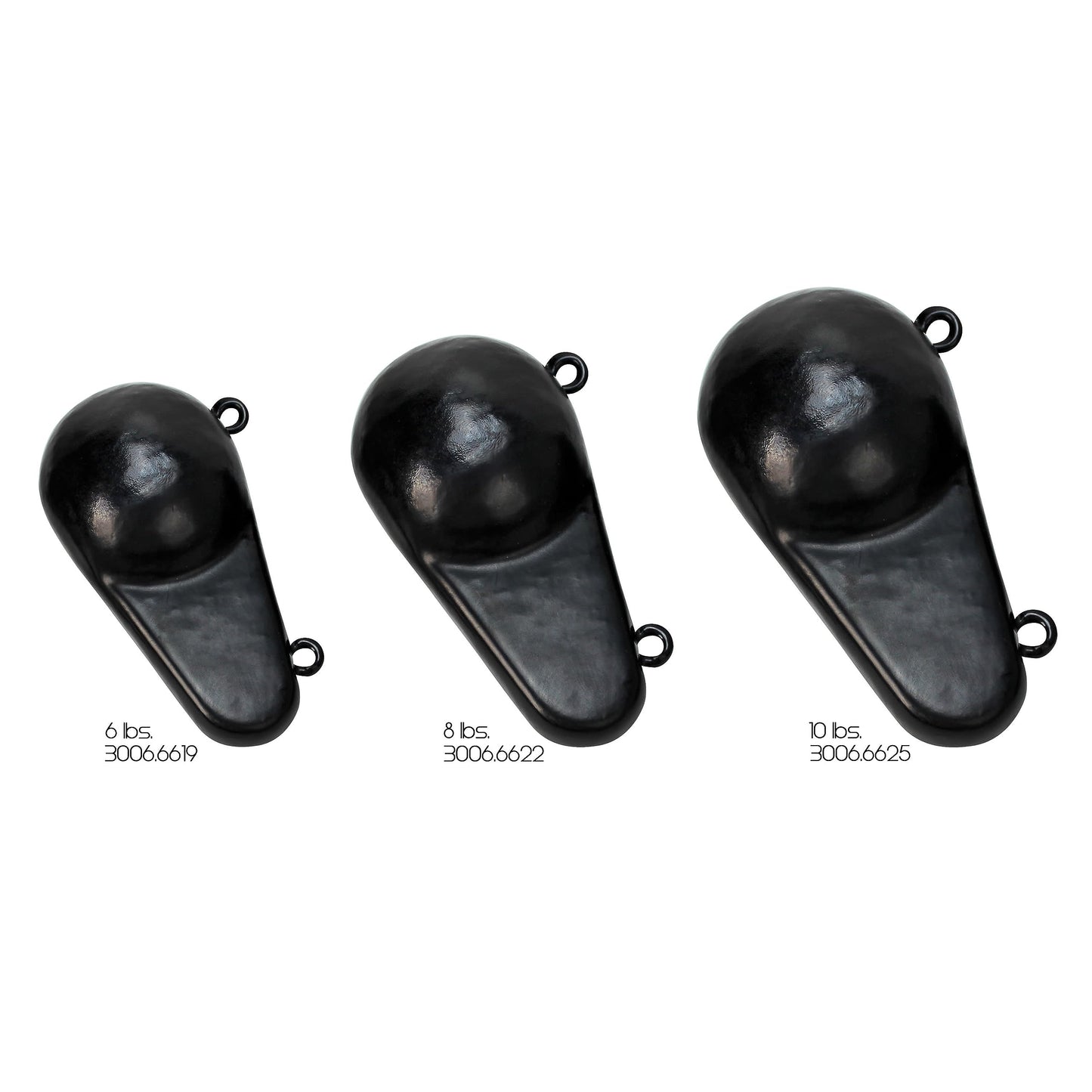 Extreme Max Coated Keel-Style Downrigger Weight