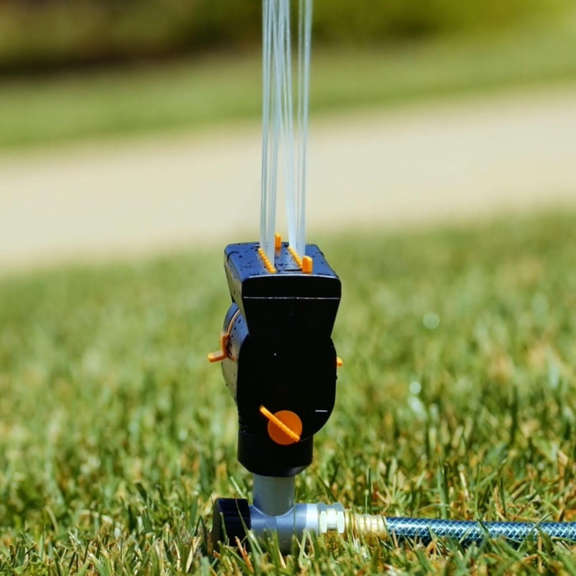Melnor 65131AMZ MiniMax Turbo Oscillator Sprinkler, 4000 sq. ft