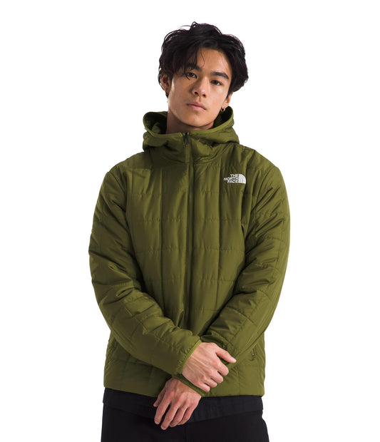 THE NORTH FACE Men's Junction Insulated Hoodie | Water Resistant With Heatseeker Insulation, 3-piece Hood & Zip Pockets