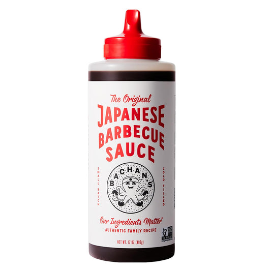 Bachan's The Original Japanese Barbecue Sauce, Small Batch, Non GMO, No Preservatives, Vegan and BPA free, 17 Oz
