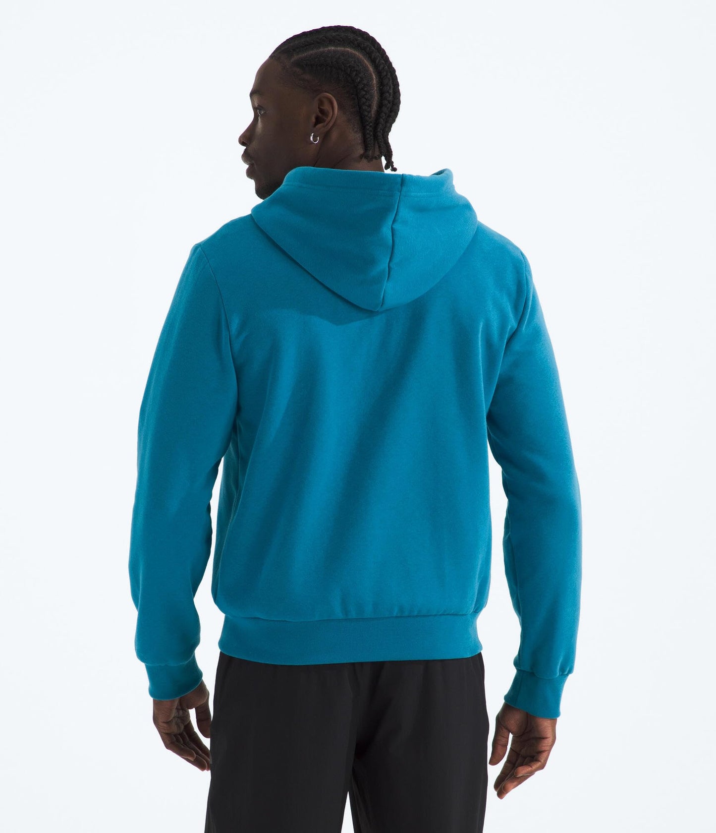 THE NORTH FACE Men's Evolution Simple Dome Full Zip Hoodie | 2 Piece Hood With Adjustable Drawcord, Classic Logo