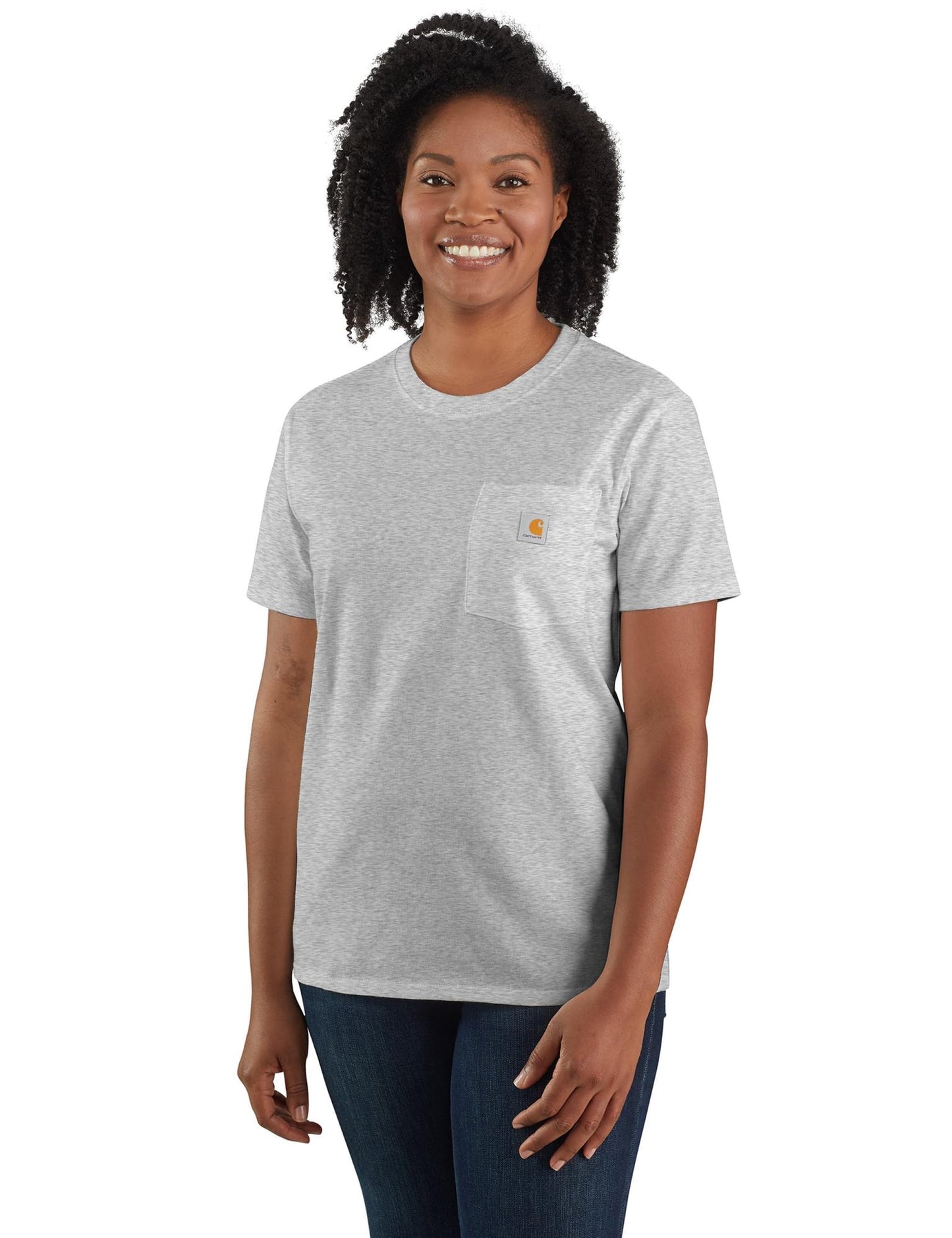 Carhartt Women's Loose Fit Heavyweight Short-Sleeve Pocket T-Shirt