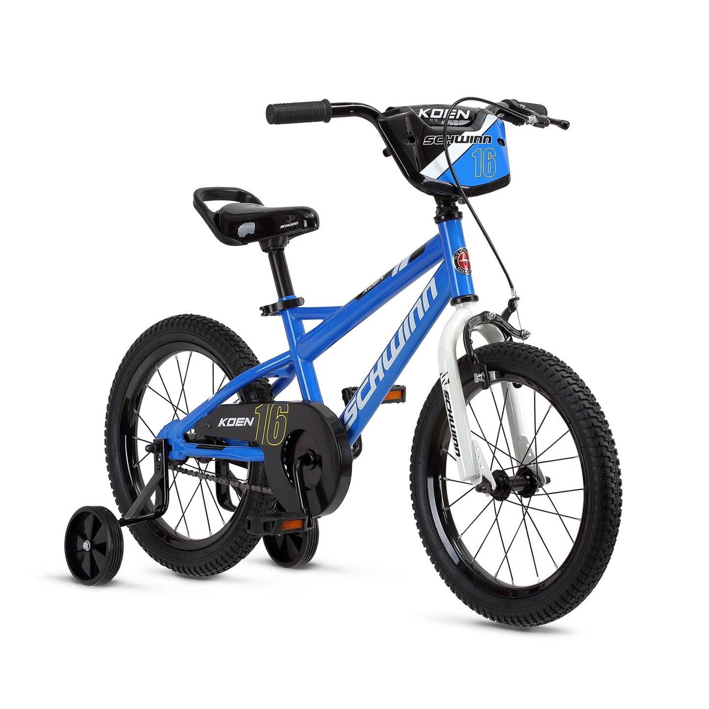 Schwinn Elm and Koen Bike or Balance Bike, 12-20 Inch Bike for Kids Ages 2-13, Black, Blue, Red, Teal, Pink or Purple, SmartStart Ergonomic Design, Adjustable Seat Grows with Child, Training Bicycle