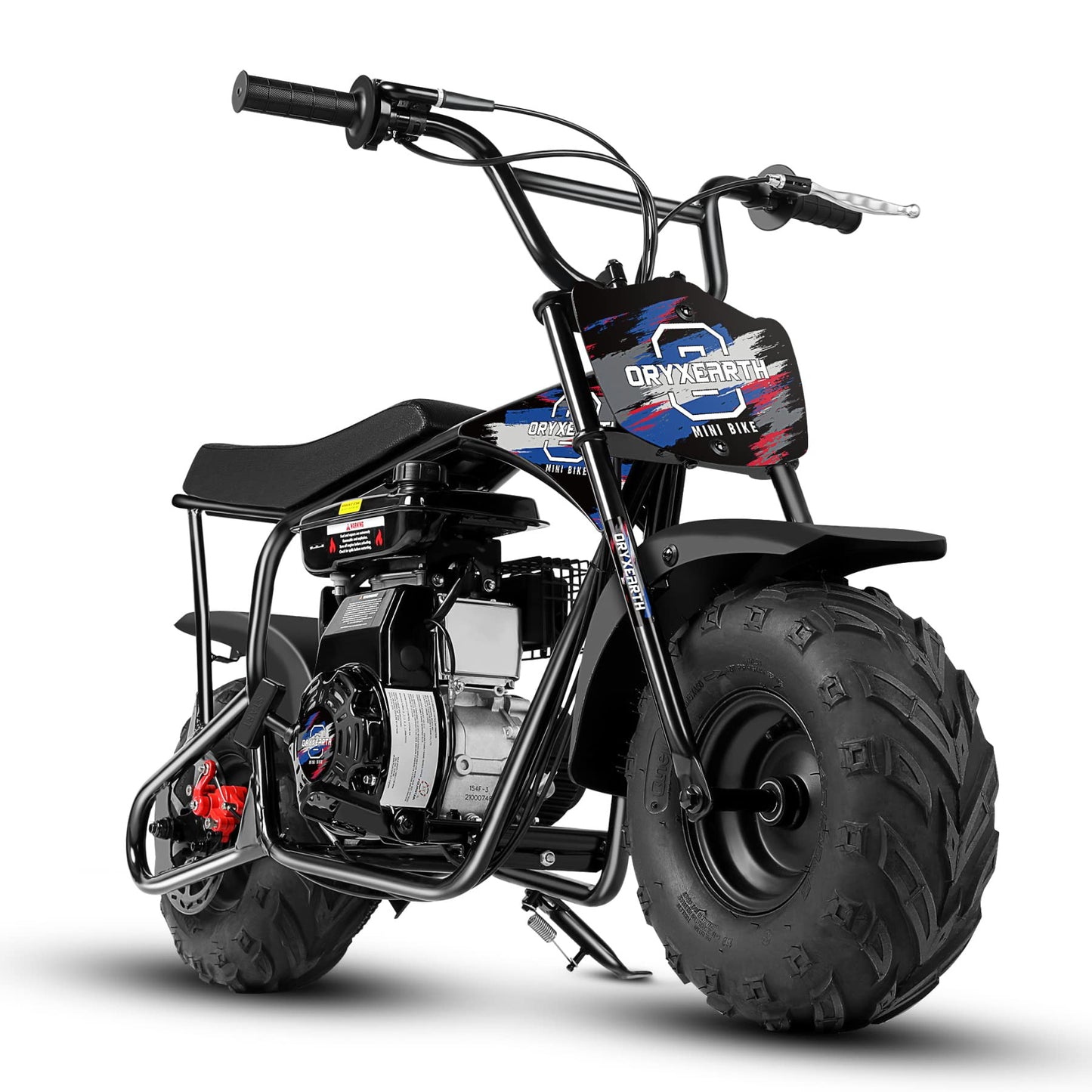 Oryxearth Mini Dirt Bike for Kids, Gas Powered Off Road Pit with Automatic Transmission and Pull Start Kids