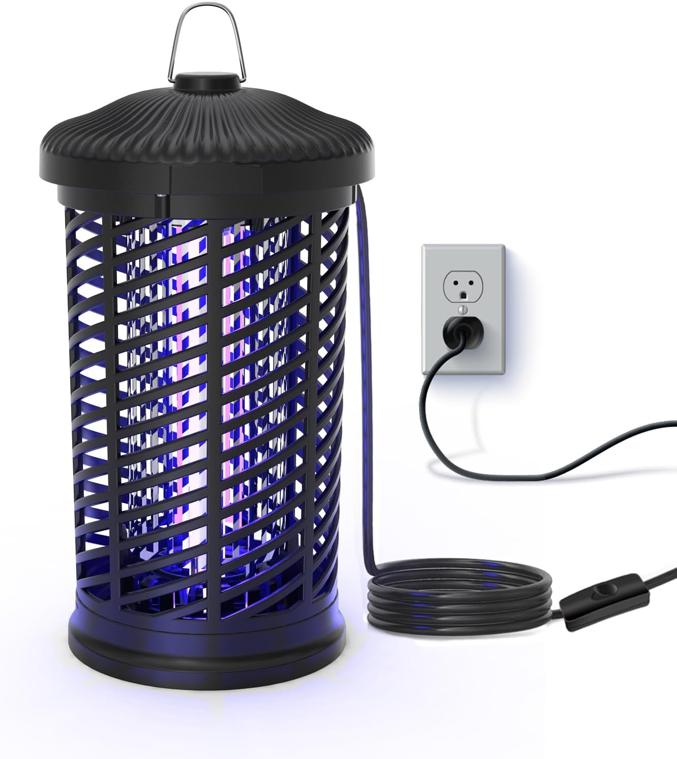 Electric Bug Zapper, 9.84 Ft Power Cord with Switch, Mosquito Zapper I ...