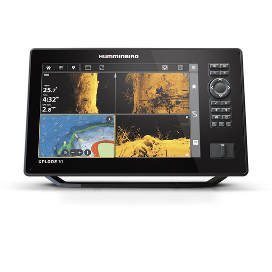 Humminbird XPLORE 10 GPS Fish Finder, MEGA Side Imaging+ & HD Touchscreen (Control Head Only)