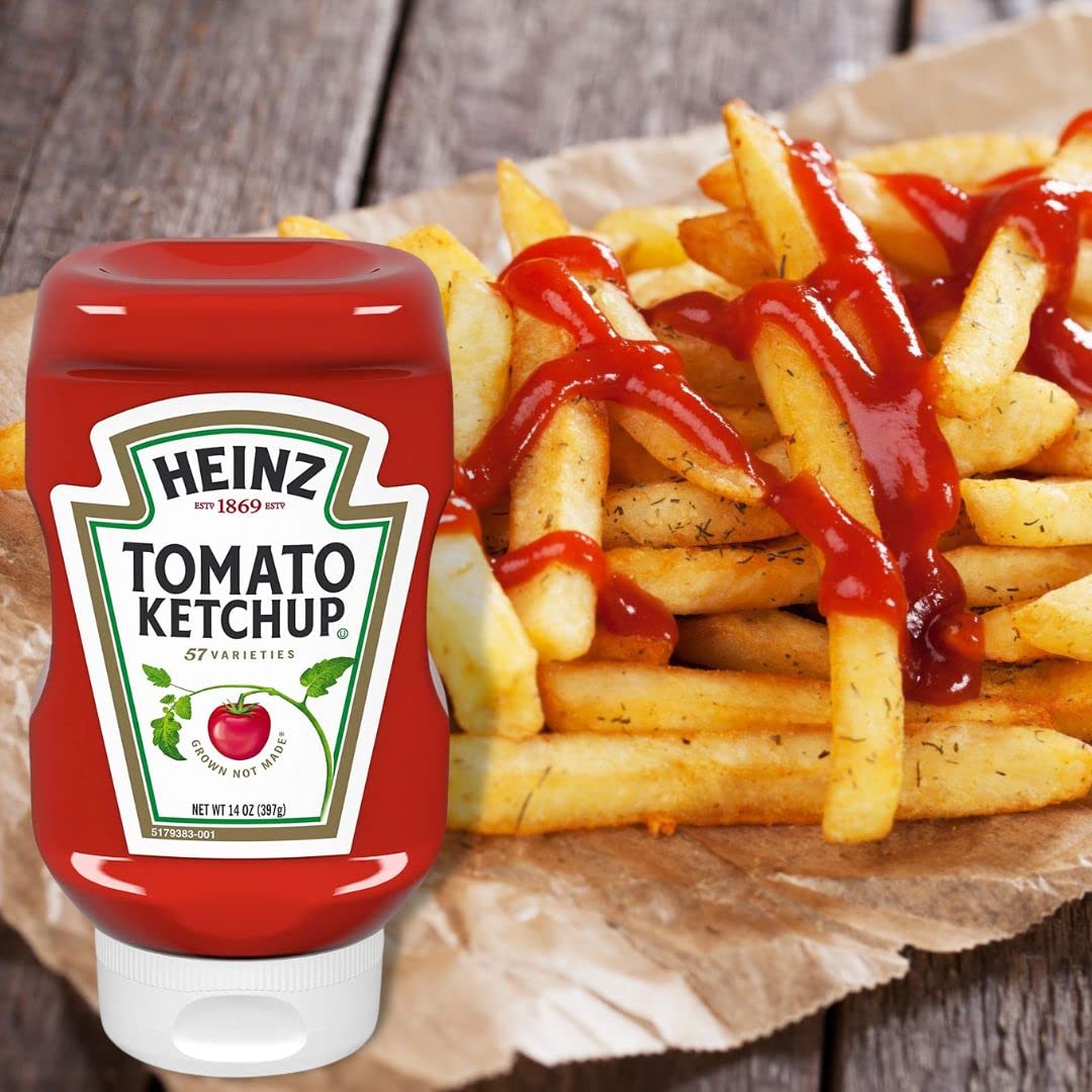Heinz Ketchup Forever Full Inverted Bottle (20 oz, Pack of 12)