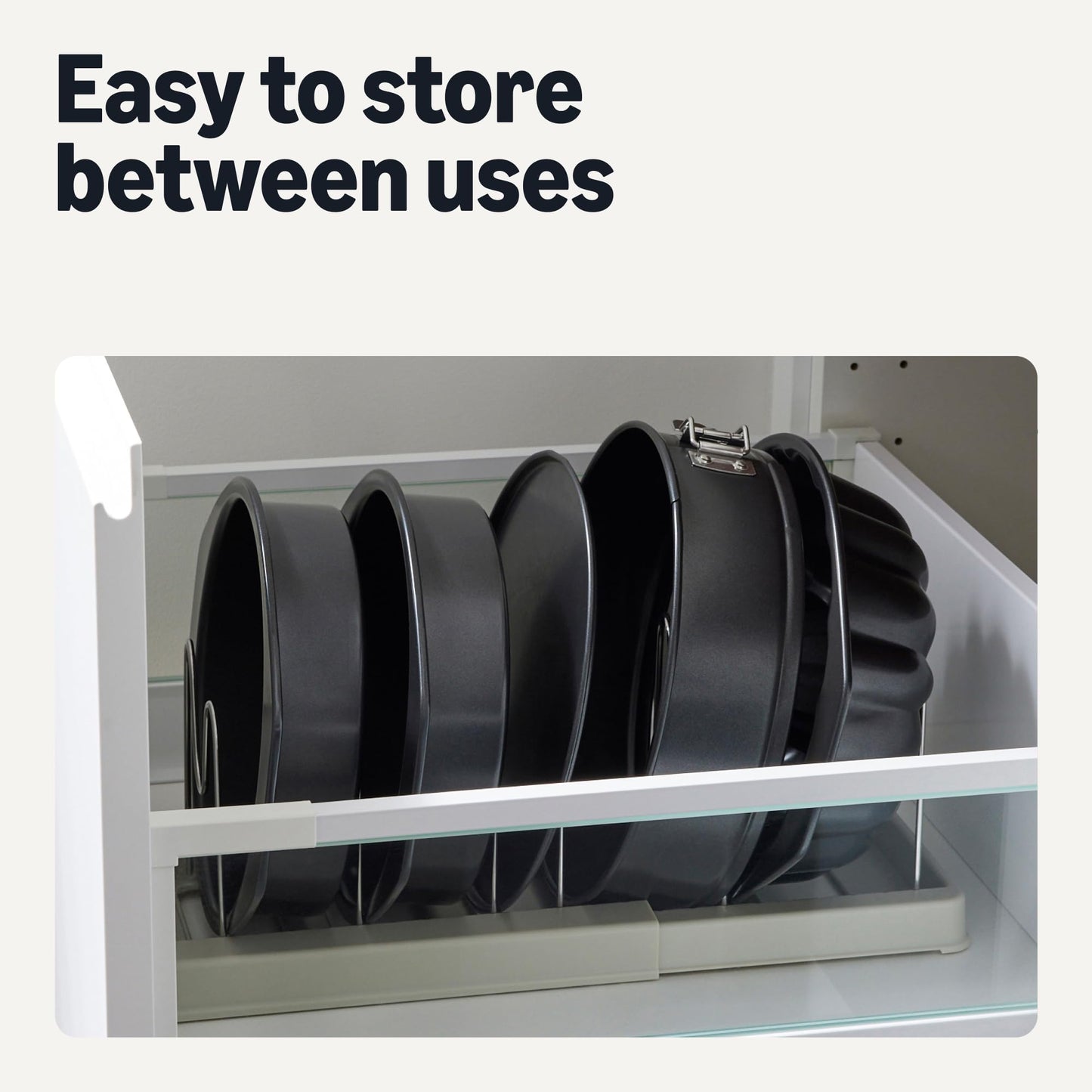 Amazon Basics Nonstick Bundt Pan, Dishwasher and Oven-Safe, 10 inch, Black