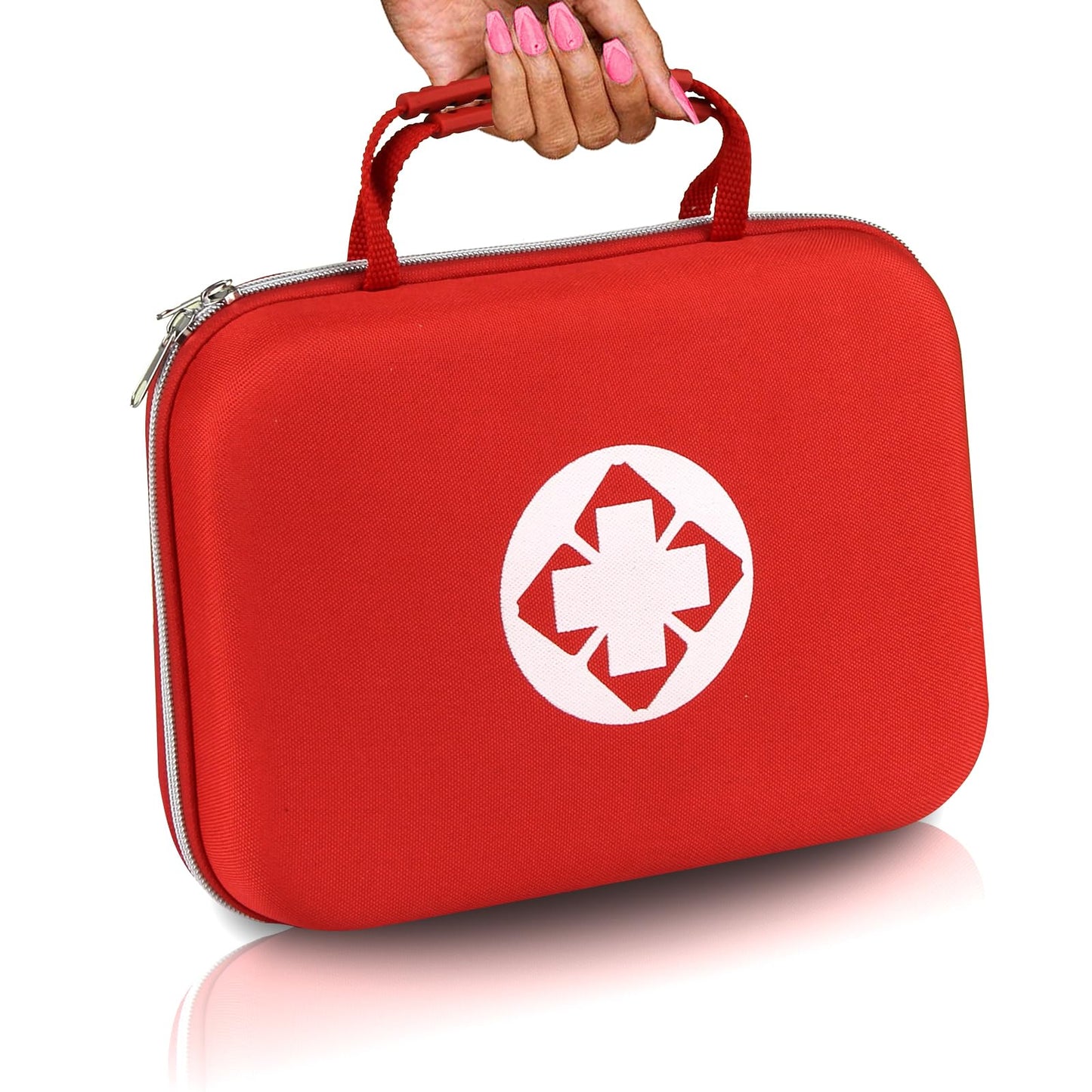 276PCS First Aid Kit Home Car Camping Hiking Emergency Supplies Small Compact Lovely Bag for School Outdoor, Basic Outdoor Essentials Survival Kit for Travel AMORNING
