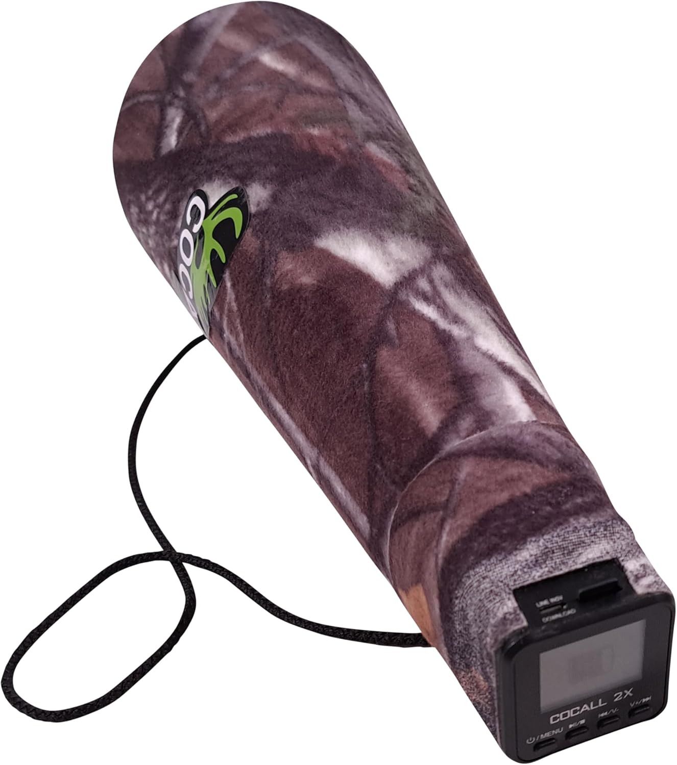 COCALL2X Electronic Deer Call, Moose Hunting Game Call - Low Pitch Deer Calls for Hunting, Exceptional Sound Quality - Camouflage Predator Call - Includes SD Card with 10 Basic Moose and Deer Sounds