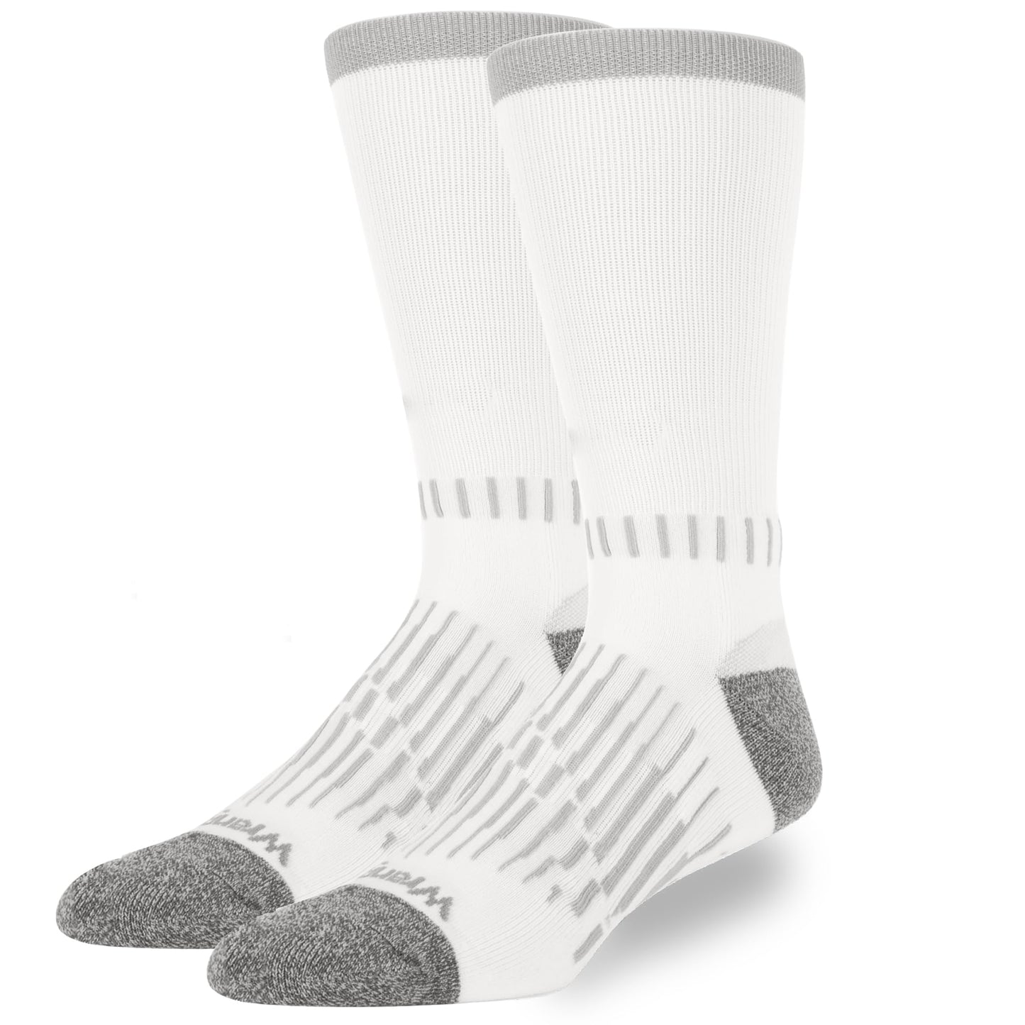 Wrangler - Peak Men's Crew Socks - Durable Half Cushion Socks with Arch Support