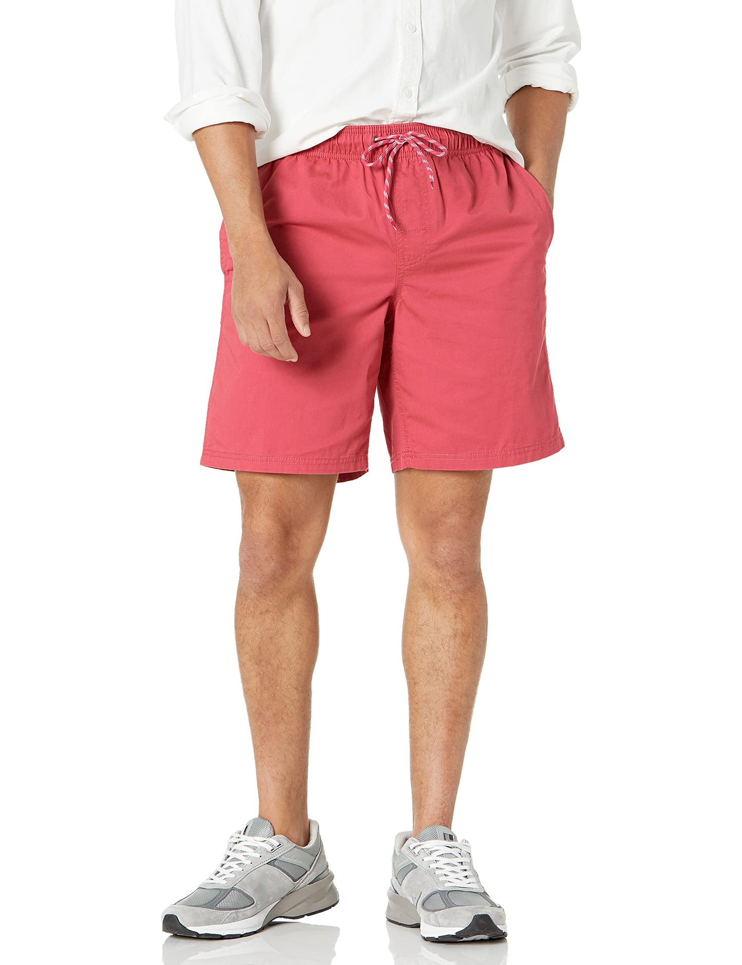 Amazon Essentials Men's 8" Inseam Relaxed-Fit Drawstring Walk Shorts with Elastic Waist