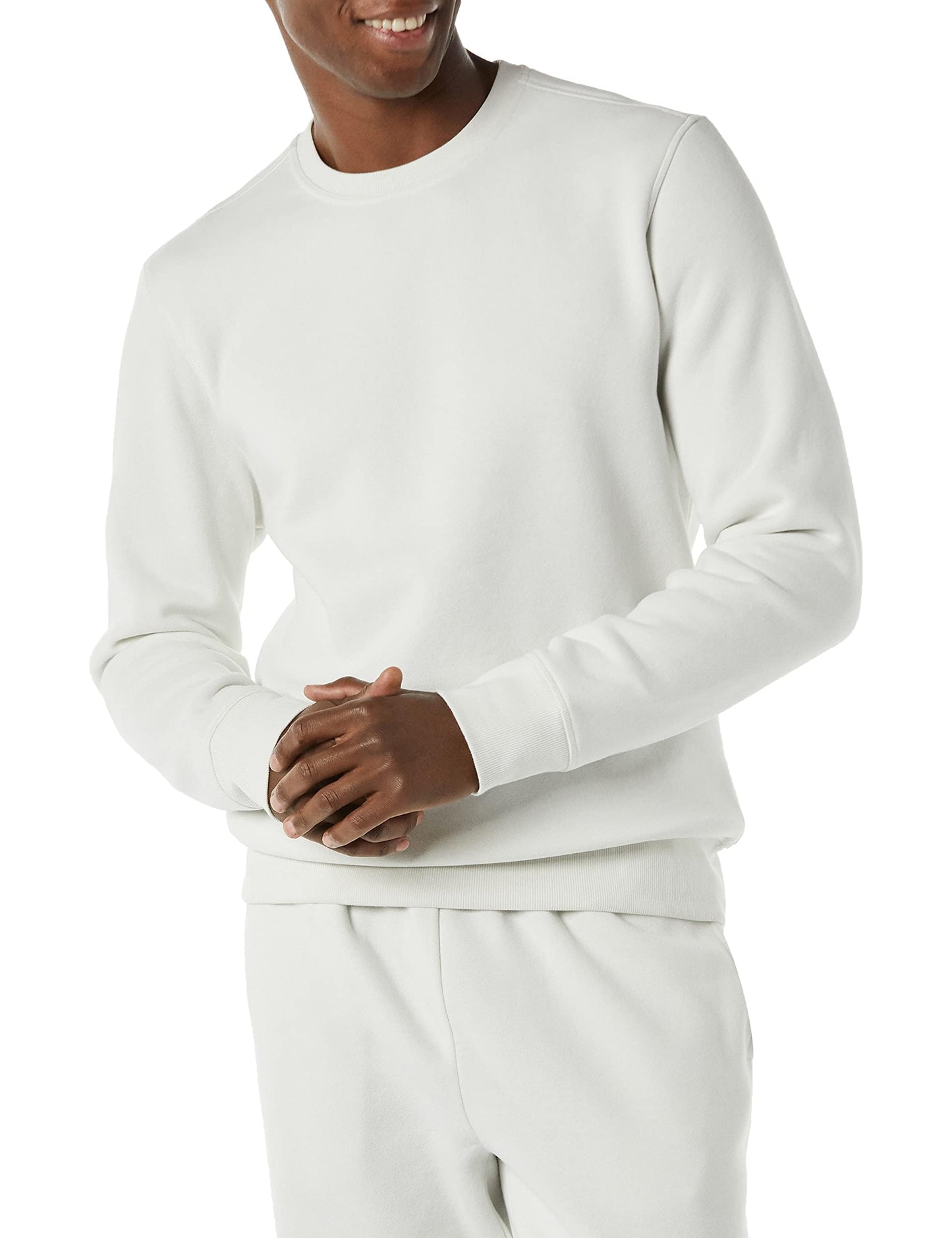 Amazon Essentials Men's Fleece Crewneck Sweatshirt (Available in Big & Tall)