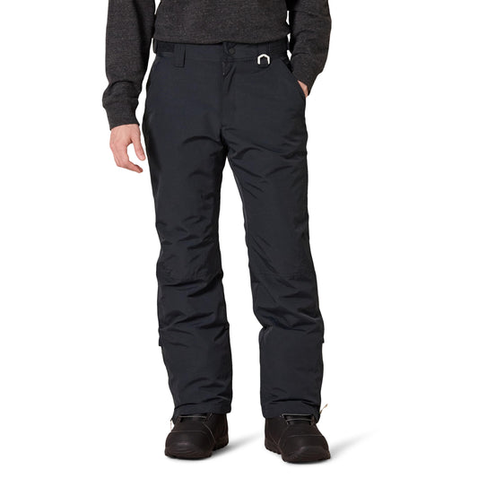 Amazon Essentials Men's Water-Resistant Insulated Snowboard Ski Snow Pant, Black, Large