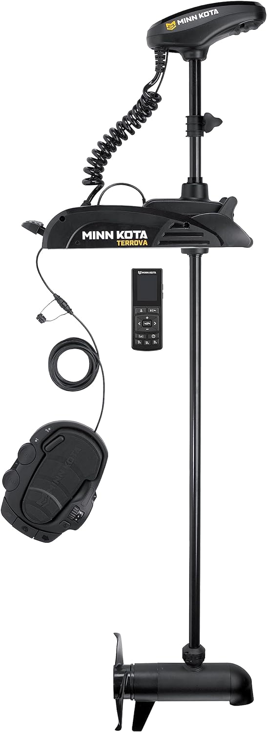 Minn Kota 1358382 Terrova 80 lb. Thrust, 60" Shaft, Dual Spectrum Chirp Sonar, Wireless Remote