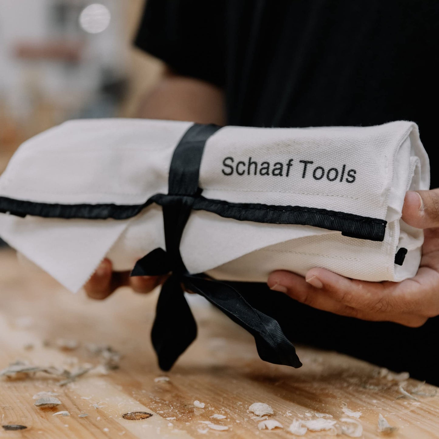 Schaaf Wood Carving Tools Set of 12 Chisels with Canvas Case | Wood Carving Chisels with Razor Sharp CR-V 60 Steel Blades