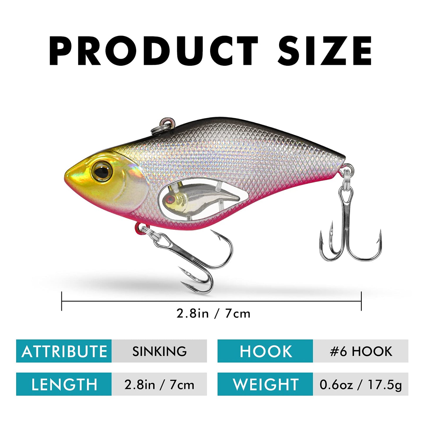 TRUSCEND Swimmax for Saltwater and Freshwater, Realistic Fishing Lures for Bass Trout Crappie Walleye Pike Bluegill Salmon, Swimbait for Bass Fishing, Amazing Fishing Gear Gifts for Family Fishing