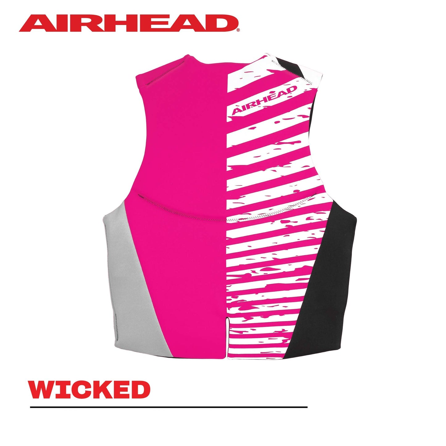 Airhead Wicked Kwik-Dry NeoLite Flex Lift Jacket | US Coast Guard Approved, Designed for Water Sports, Multiple Sizes